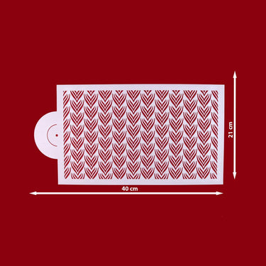 Cake Stencil Design #38 - ViaCheff.com